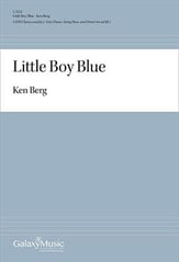 Little Boy Blue SATB choral sheet music cover